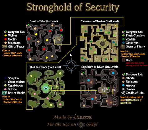 osrs stronghold of security map.